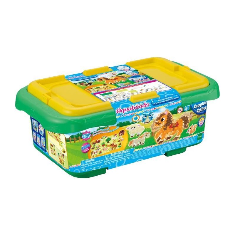 Aquabeads - Une journée a la Ferme - Jouet - A partir de 4 ans - Perl
