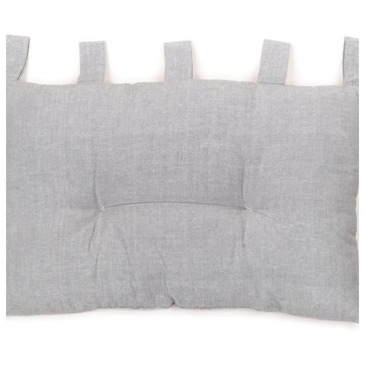 Tete de lit - TODAY - CHARME - Chambray x Slub Capucine - 45 x 70 cm