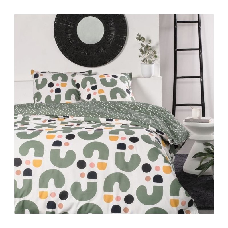 Parure de lit - TODAY - Sunshine - 2 personnes - 240x220cm - Coton - V Parure de lit - TODAY - Sunshine - 2 personnes - 240x220cm - Coton - V