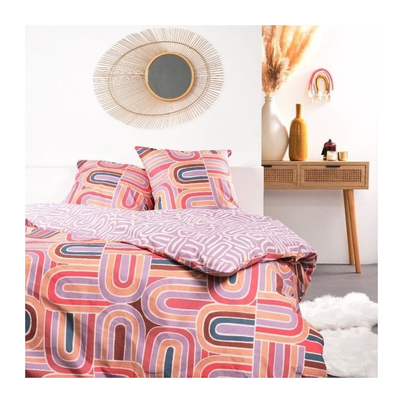 Parure de lit - TODAY - Sunshine - 2 personnes - 260x240cm - Coton - R Parure de lit - TODAY - Sunshine - 2 personnes - 260x240cm - Coton - R