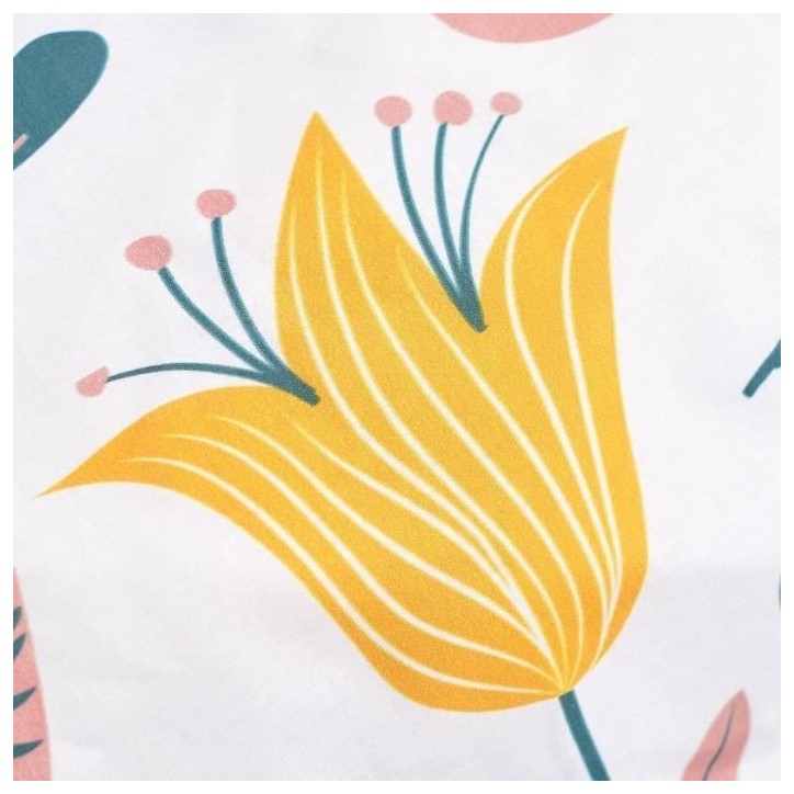 Parure de lit 2 personnes - TODAY - Sunshine 11.44 - 220 x 240 cm - 100% Coton imprimé Parure de lit 2 personnes - TODAY - Sunshine 11.44 - 220 x 240 cm - 100% Coton imprimé