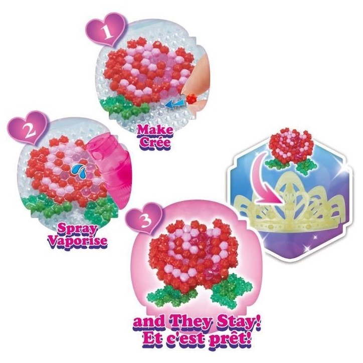 Jeu de perles a repasser - AQUABEADS - Diademe Princesses Disney Jeu de perles a repasser - AQUABEADS - Diademe Princesses Disney