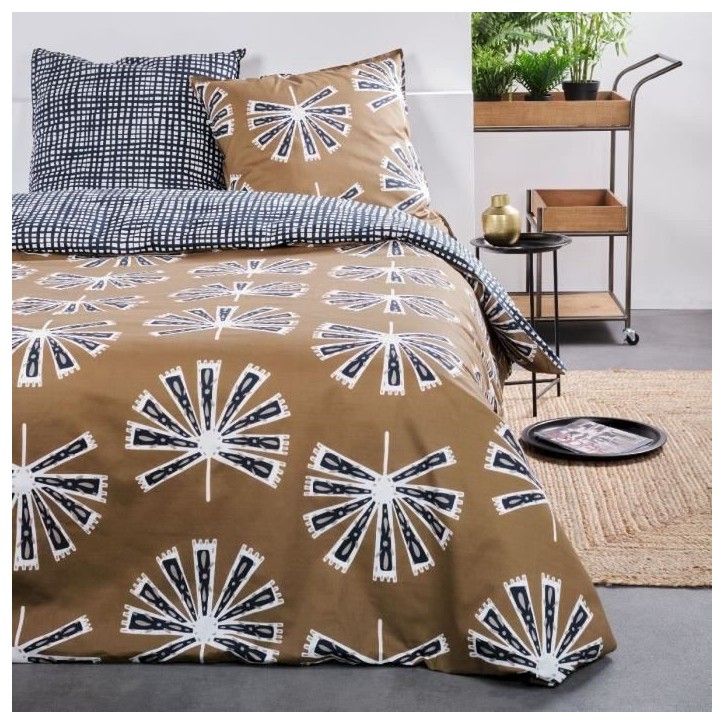 Parure de lit - TODAY - Sunshine - 116468 - 2 personnes - 220x240 cm - Coton - Imprimé 9.26 Parure de lit - TODAY - Sunshine - 116468 - 2 personnes - 220x240 cm - Coton - Imprimé 9.26