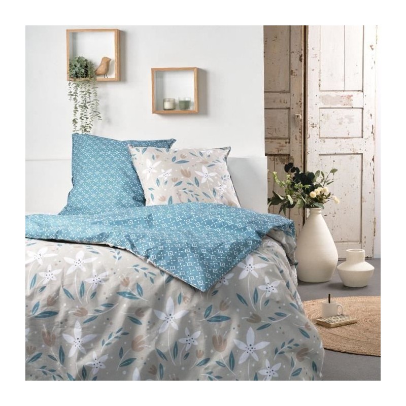 Parure de lit - TODAY - Sunshine - 2 personnes - 240x220cm - Coton - I Parure de lit - TODAY - Sunshine - 2 personnes - 240x220cm - Coton - I