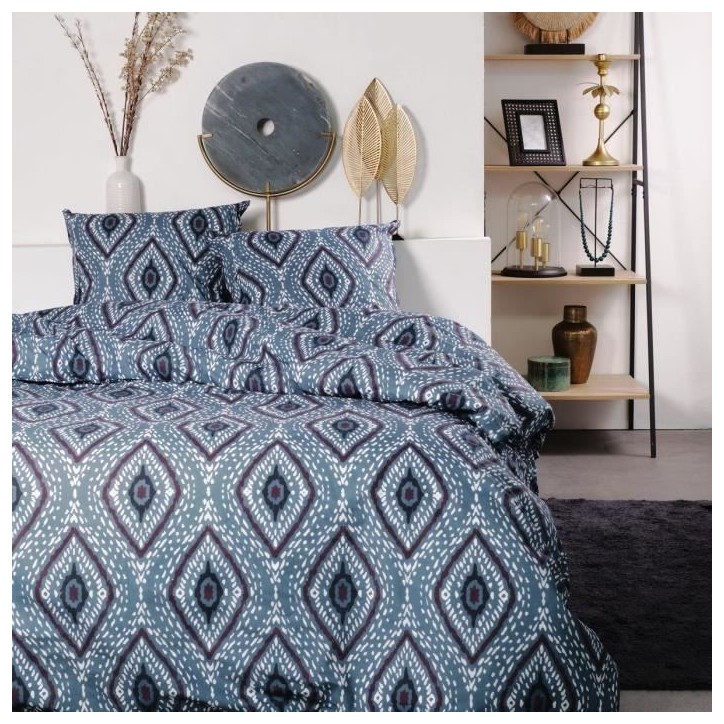 Parure de lit - TODAY - Sunshine - 2 personnes - 260x240cm - Coton - Imprimé 13.24 Parure de lit - TODAY - Sunshine - 2 personnes - 260x240cm - Coton - Imprimé 13.24