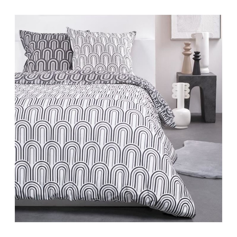 Parure de lit - TODAY - Sunshine - 2 personnes - 220x240 cm - Coton - Parure de lit - TODAY - Sunshine - 2 personnes - 220x240 cm - Coton -