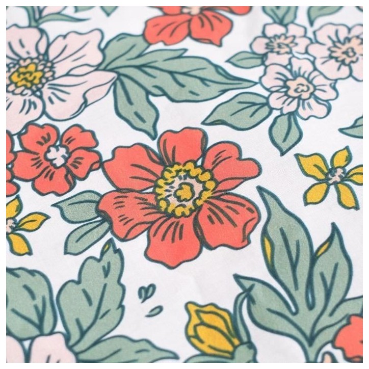 Parure de lit - TODAY - Sunshine - 2 personnes - 260x240cm - Coton - Imprimé 11.47 Parure de lit - TODAY - Sunshine - 2 personnes - 260x240cm - Coton - Imprimé 11.47