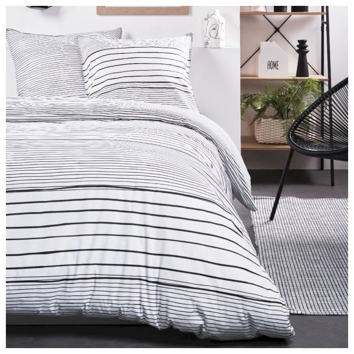 Parure de lit - TODAY - Sunshine - 116561 - 2 personnes - 240x260cm - Coton - Imprimé 9.59 Parure de lit - TODAY - Sunshine - 116561 - 2 personnes - 240x260cm - Coton - Imprimé 9.59