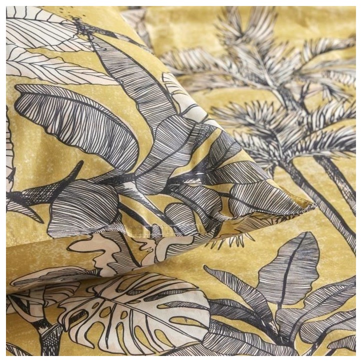 Parure de couette - TODAY - Sunshine 0.15 - 220x240cm - 2 personnes - Imprimée - Coton 57 fils