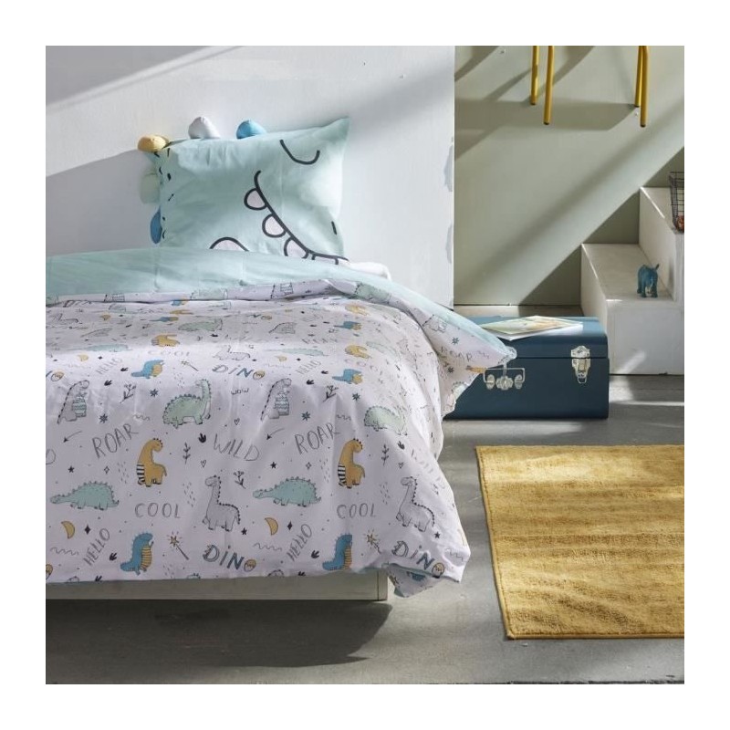 Parure de lit - TODAY - 140 x 200 cm - Coton 57 fils - FUNNY 3.6 Parure de lit - TODAY - 140 x 200 cm - Coton 57 fils - FUNNY 3.6