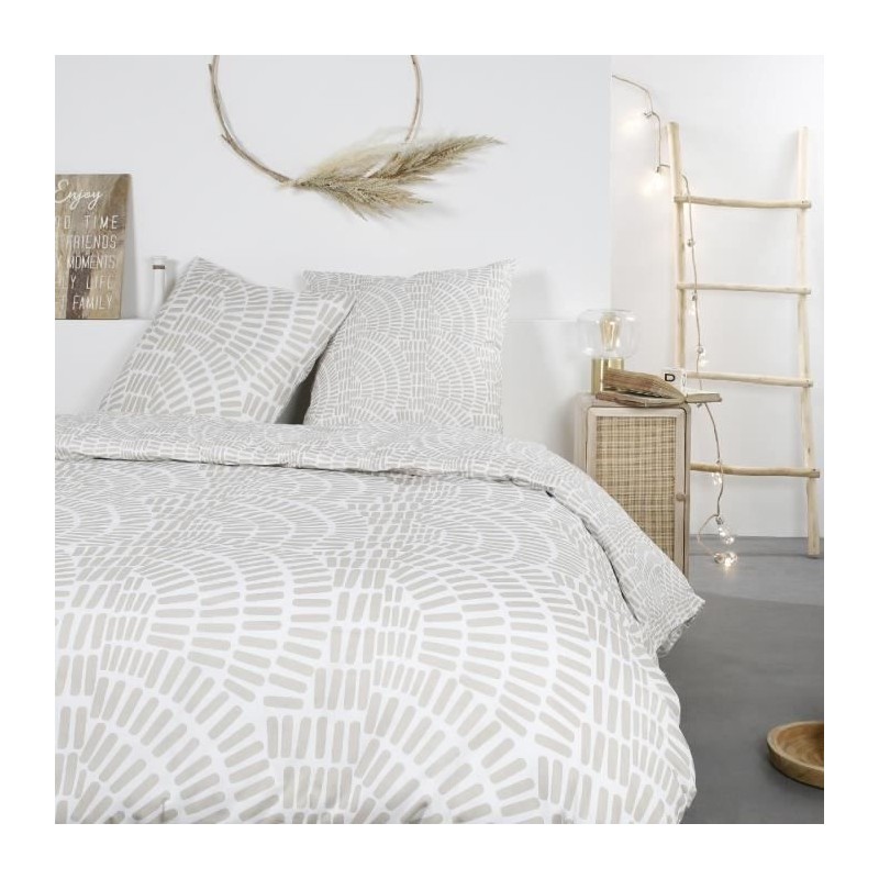 Parure de lit Mawira - TODAY - 2 personnes - 260 x 240 cm - 100% coton Parure de lit Mawira - TODAY - 2 personnes - 260 x 240 cm - 100% coton