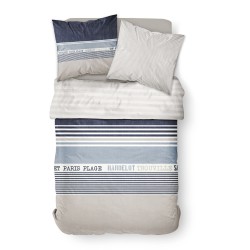 Parure de lit 2 personnes - TODAY - 220 x 240 cm - 100 % Coton imprim