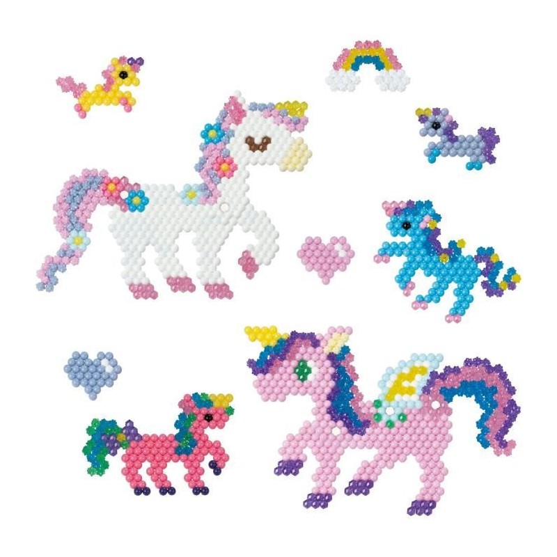Aquabeads - Licornes féériques - Loisir créatif - 1500 perles - Ros Aquabeads - Licornes féériques - Loisir créatif - 1500 perles - Ros