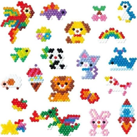 Aquabeads La mallette d'expert, Coffret 1400 perles multicolores, perles qui collent avec de l'eau, 31967, Des 4 ans