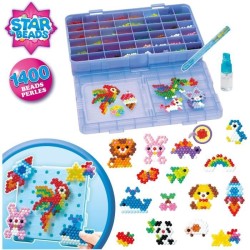 Aquabeads La mallette d'expert, Coffret 1400 perles multicolores, perl