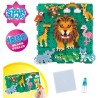 Aquabeads Balade en savane, Coffret 1000 perles et 4 bases de créatio