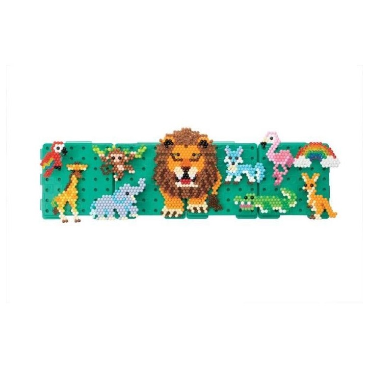 Aquabeads Balade en savane, Coffret 1000 perles et 4 bases de création incluses, perles qui collent avec de l'eau, 31968, Des 4 Aquabeads Balade en savane, Coffret 1000 perles et 4 bases de création incluses, perles qui collent avec de l'eau, 31968, Des 4