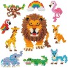 Aquabeads Balade en savane, Coffret 1000 perles et 4 bases de créatio
