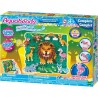 Aquabeads Balade en savane, Coffret 1000 perles et 4 bases de créatio
