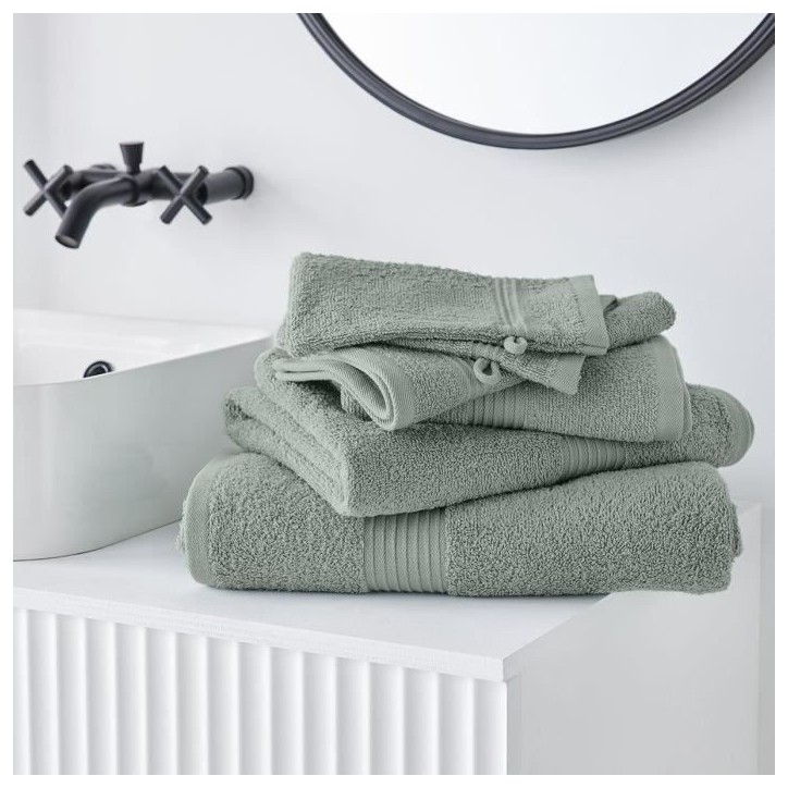 Drap de Bain TODAY 70x130 cm 100% Coton - Celadon Drap de Bain TODAY 70x130 cm 100% Coton - Celadon