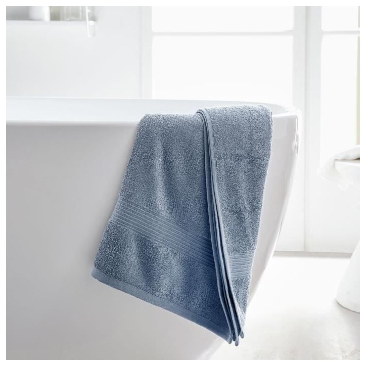 Drap de Bain TODAY 70x130 cm 100% Coton - Denim Drap de Bain TODAY 70x130 cm 100% Coton - Denim