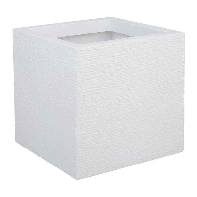 EDA Bac a fleurs carré GRAPHIT UP - 21 L - 29,5 x 29,5 x 29,5 cm - Bl EDA Bac a fleurs carré GRAPHIT UP - 21 L - 29,5 x 29,5 x 29,5 cm - Bl