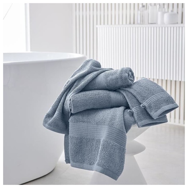 Maxi Drap de Bain TODAY 90x150 cm 100% Coton - Denim Maxi Drap de Bain TODAY 90x150 cm 100% Coton - Denim