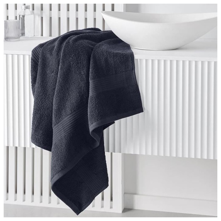 Maxi Drap de Bain TODAY 90x150 cm 100% Coton - Navy