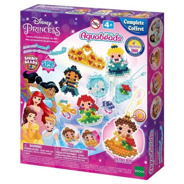 Aquabeads - Mes accessoires de Princesses Disney Aquabeads - Mes accessoires de Princesses Disney