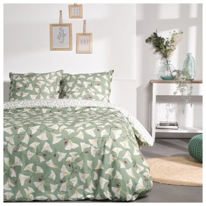 Parure de lit - TODAY - Sunshine - 122794 - 2 personnes - 240x220cm - Coton - Imprimé 14.54 Parure de lit - TODAY - Sunshine - 122794 - 2 personnes - 240x220cm - Coton - Imprimé 14.54