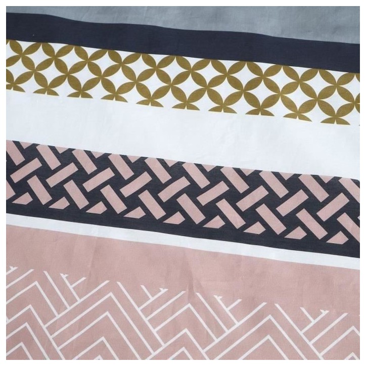 Parure de lit 2 personnes - TODAY - Sunshine 15.9 - 220 x 240 cm - 100% Coton imprimé