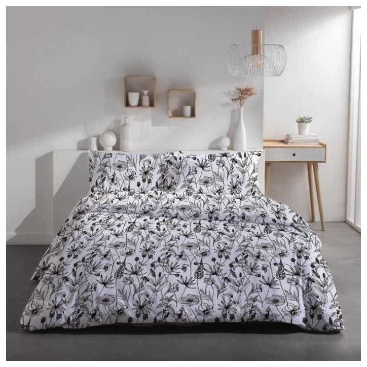 Parure de lit 2 personnes - TODAY - Sunshine 15.34 - 240 x 260 cm - 100% Coton imprimé