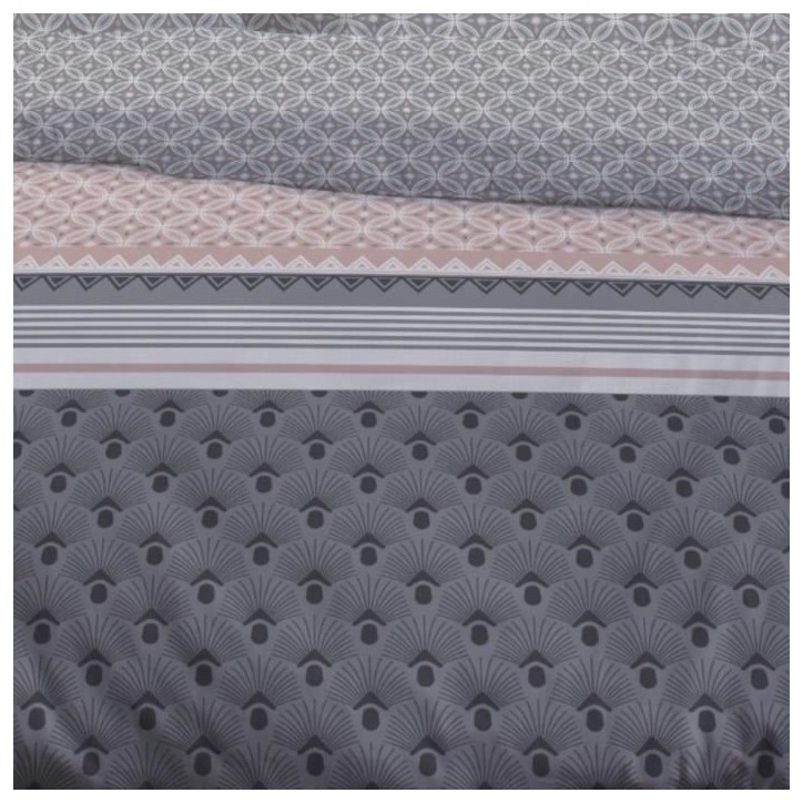 Parure de lit 2 personnes - TODAY - Sunshine 15.36 - 240 x 260 cm - 100% Coton imprimé Parure de lit 2 personnes - TODAY - Sunshine 15.36 - 240 x 260 cm - 100% Coton imprimé