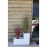 EDA Bac a fleurs carré GRAPHIT UP - 21 L - 29,5 x 29,5 x 29,5 cm - Bl