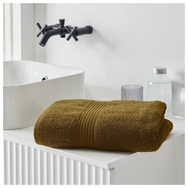 TODAY Essential - Drap de bain 70x130 cm 100% Coton coloris bronze