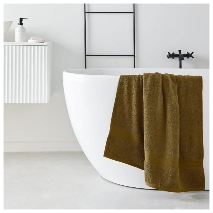 TODAY Essential - Drap de bain 70x130 cm 100% Coton coloris bronze