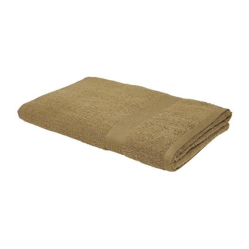 TODAY Essential - Maxi drap de bain 90x150 cm 100% Coton coloris bronz TODAY Essential - Maxi drap de bain 90x150 cm 100% Coton coloris bronz