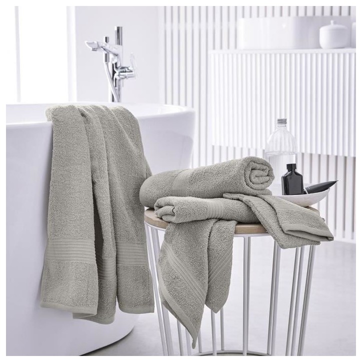 TODAY Essential - Maxi drap de bain 90x150 cm 100% Coton coloris dune TODAY Essential - Maxi drap de bain 90x150 cm 100% Coton coloris dune