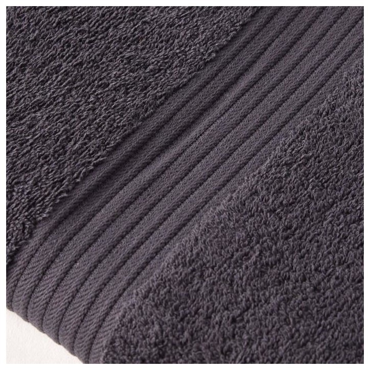 TODAY Essential - Maxi drap de bain 90x150 cm 100% Coton coloris fusain TODAY Essential - Maxi drap de bain 90x150 cm 100% Coton coloris fusain