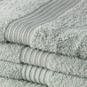 TODAY Essential - Lot de 5 draps de bain 70x130 cm 100% Coton coloris