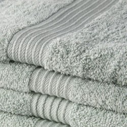 TODAY Essential - Lot de 10 serviettes de toilette 50x90 cm 100% Coton