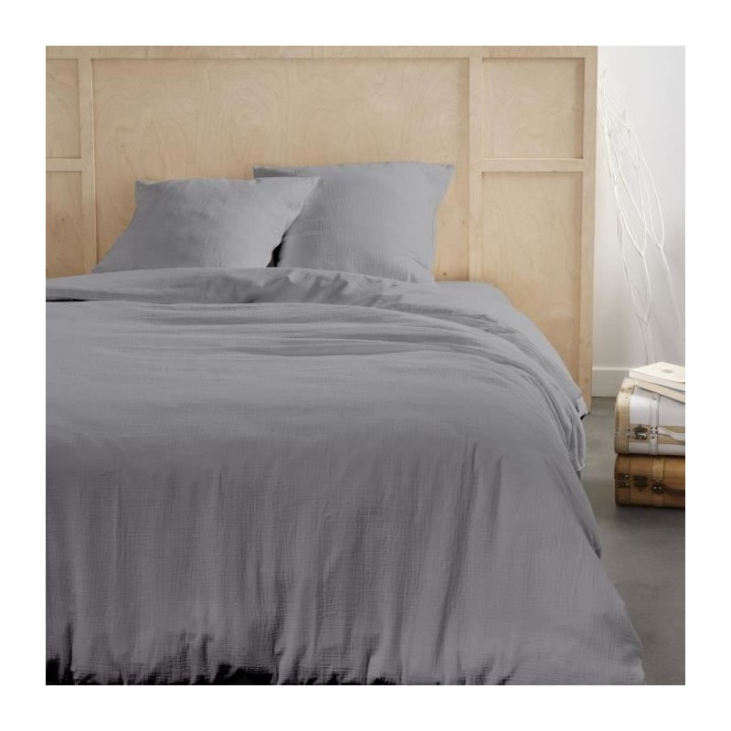 Parure de lit - TODAY - 123325 - 2 personnes - 240x220cm - Gaze de cot Parure de lit - TODAY - 123325 - 2 personnes - 240x220cm - Gaze de cot