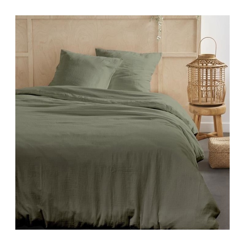 Parure de lit - TODAY - 123329 - 2 personnes - 260x240cm - Gaze de cot Parure de lit - TODAY - 123329 - 2 personnes - 260x240cm - Gaze de cot