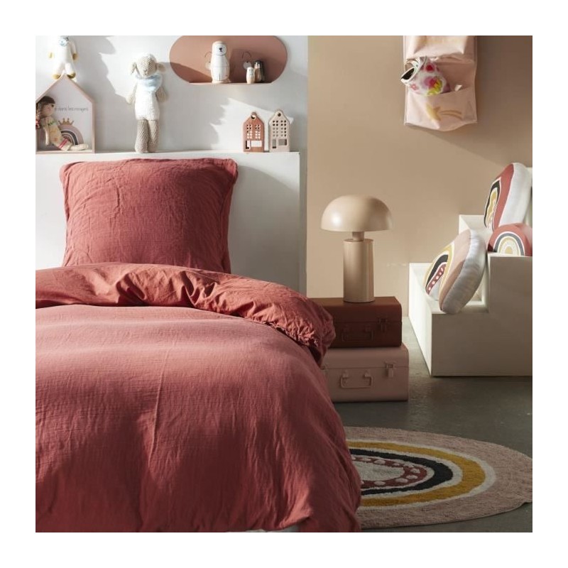 Parure de lit - TODAY - 123334 - 1 personne - 140x200 cm - Gaze de cot Parure de lit - TODAY - 123334 - 1 personne - 140x200 cm - Gaze de cot