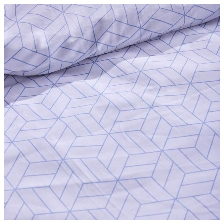 Parure de lit - TODAY - Sunshine - 123402 - 2 personnes - 220x240 cm - Coton - Imprimé 15.37