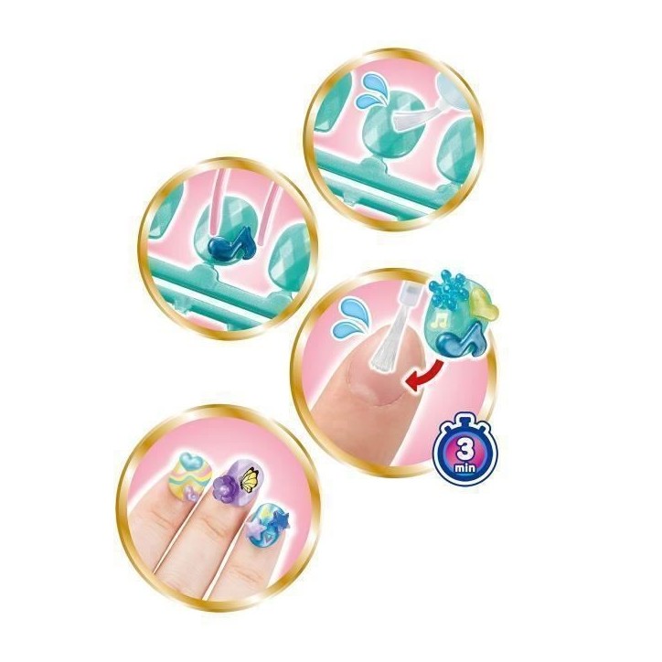 Recharge Manucure Enchantée - Aquabeads - Ongles qui collent avec de l'eau pour enfant Recharge Manucure Enchantée - Aquabeads - Ongles qui collent avec de l'eau pour enfant