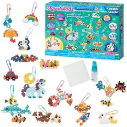 Aquabeads Mes porte-clés et suspensions, Coffret création, perles qu