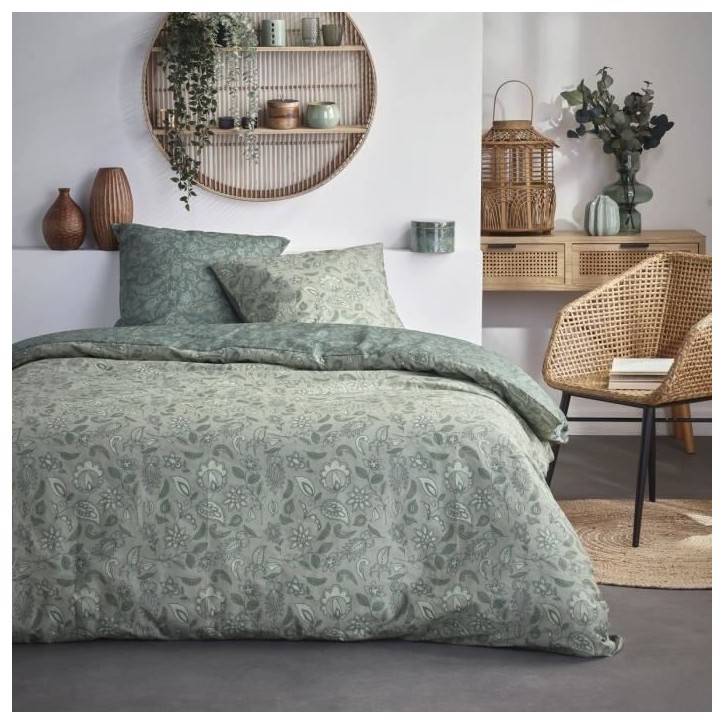 Parure de lit 2 personnes - TODAY - Crazy 7.4 - 220 x 240 cm - Imprimé Parure de lit 2 personnes - TODAY - Crazy 7.4 - 220 x 240 cm - Imprimé