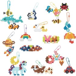Aquabeads Mes porte-clés et suspensions, Coffret création, perles qu