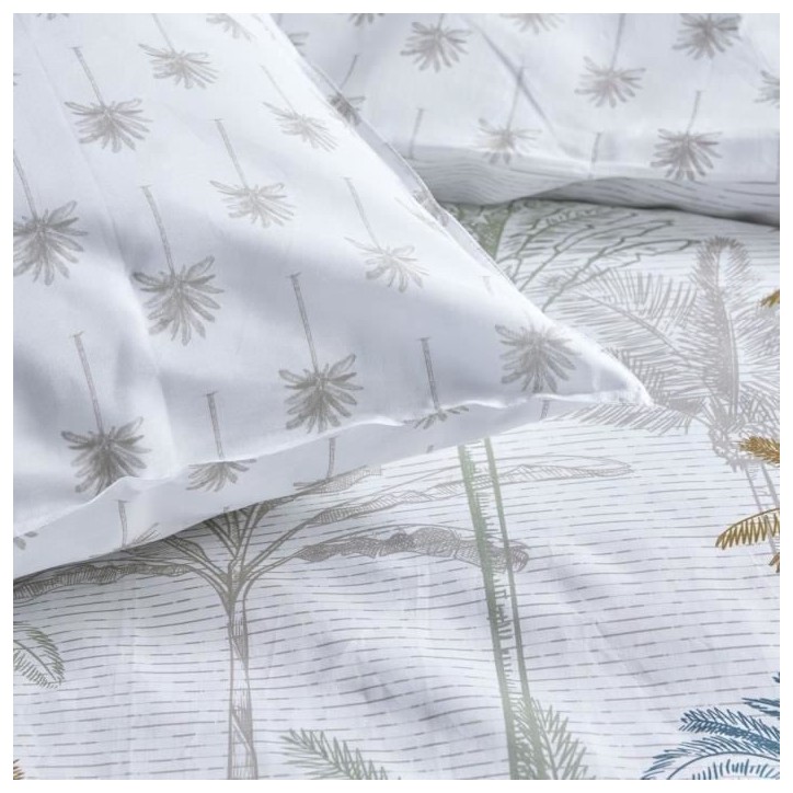 Parure de lit 2 personnes - TODAY - Sunshine 16.3 - 220 x 240 cm - 100% Coton imprimé Parure de lit 2 personnes - TODAY - Sunshine 16.3 - 220 x 240 cm - 100% Coton imprimé